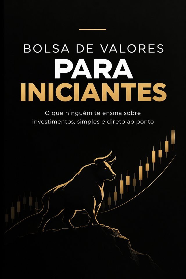 Capa do e-book Bolsa de Valores para Iniciantes
